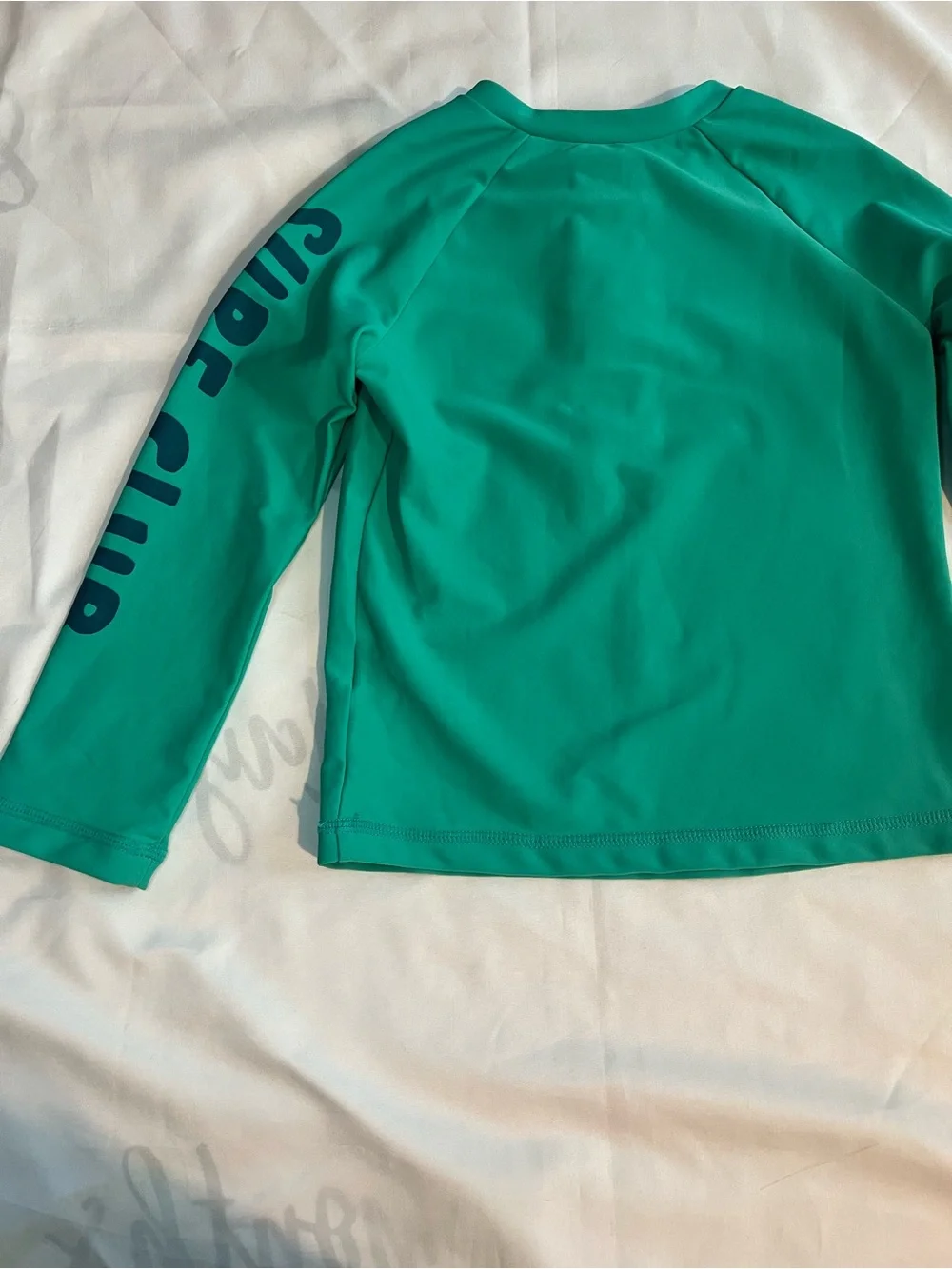 Carter's Green Rash Guard and Tropical Swim Trunk Set Size 2T